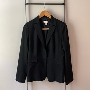 Ann Taylor Loft Black Blazer